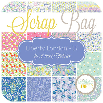 London Parks - B Scrap Bag (approx 2 yards) by Liberty Fabrics for Riley Blake (LL.LP.SBB)