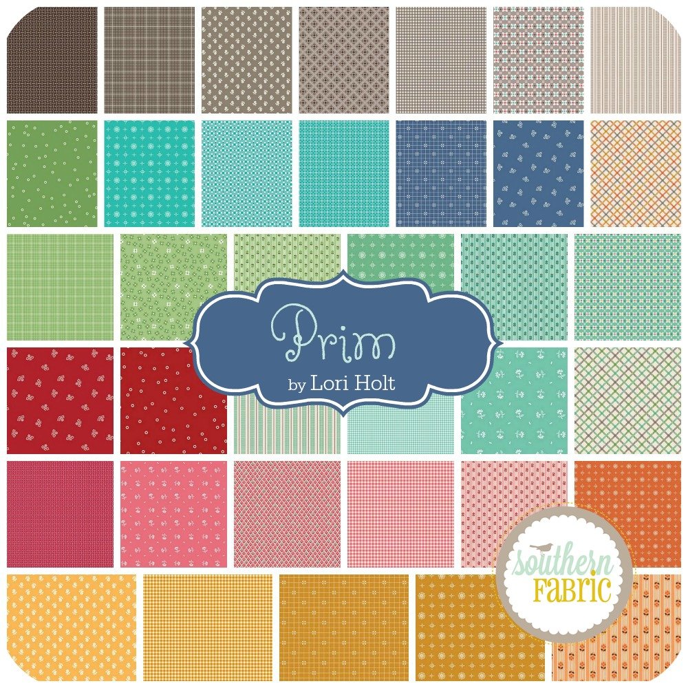 Prim - Layer Cake (42 pcs) by Lori Holt for Riley Blake (10-9690-42)