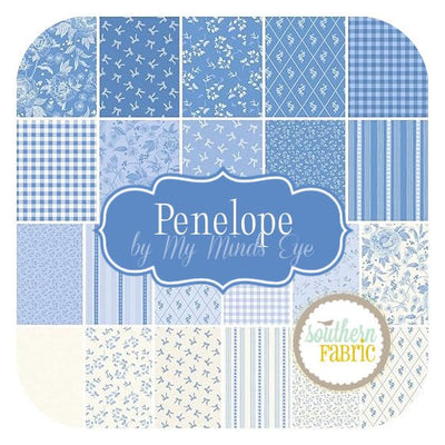 Penelope - Fat Quarter Bundle (22 pcs) by My Mind's Eye for Riley Blake (FQ-16640-22)