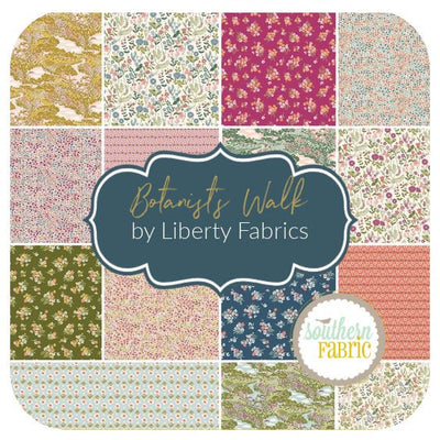 Botanist's Walk - Fat Quarter Bundle (15 pcs) by Liberty Fabrics for Riley Blake