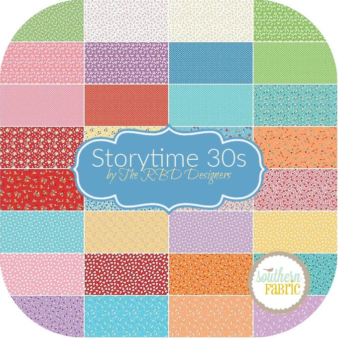 Storytime 30s - Fat Eighth Bundle (18 pcs) by RBD Designers for Riley Blake (RBD.ST.F8)