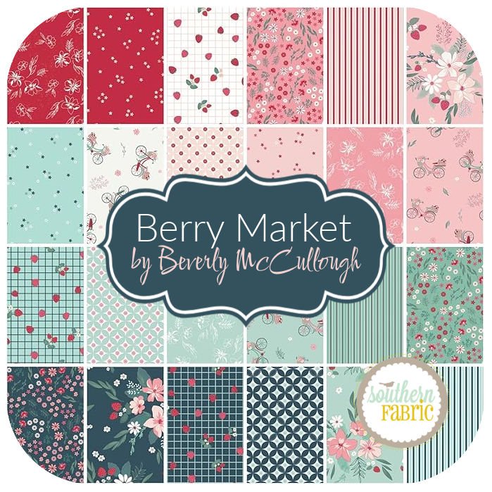 Berry Market - Layer Cake (42 pcs) by Beverly Mccullough for Riley Blake