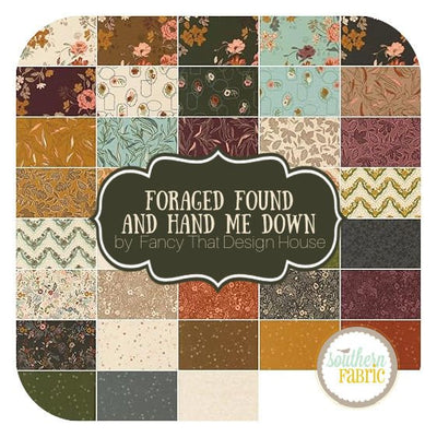 Foraged Found and Hand Me Down - Jelly Roll (40 pcs) by Fancy That Design House for Moda (45630JR)