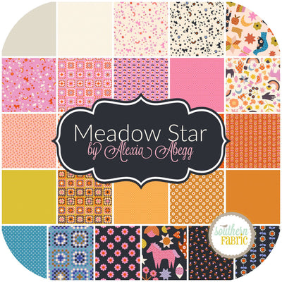 Meadow Star Layer Cake (42 pcs) by Alexia Abegg for Ruby Star Society + Moda (RS4097LC)
