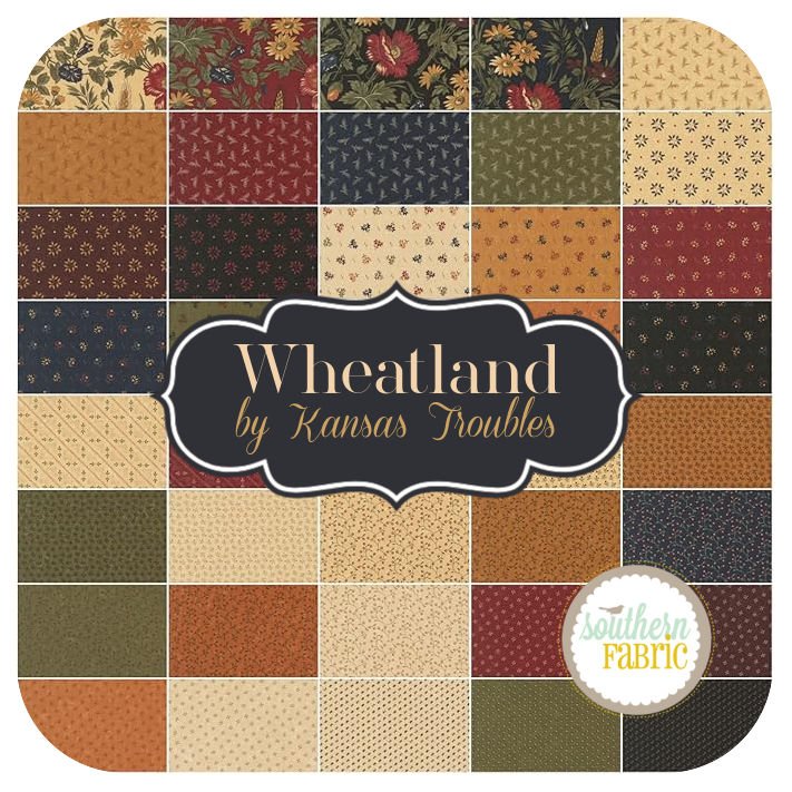 Wheatland - Fat Eighth Bundle (40 pcs) by Kansas Troubles for Moda (9790F8)
