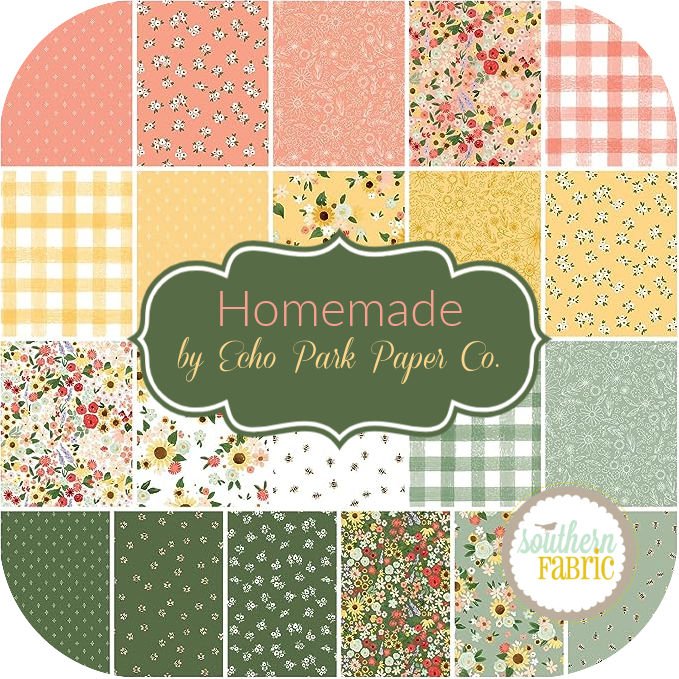 Homemade - Fat Quarter Bundle (9 pcs) by Echo Park for Riley Blake (EP.HO.FQ)