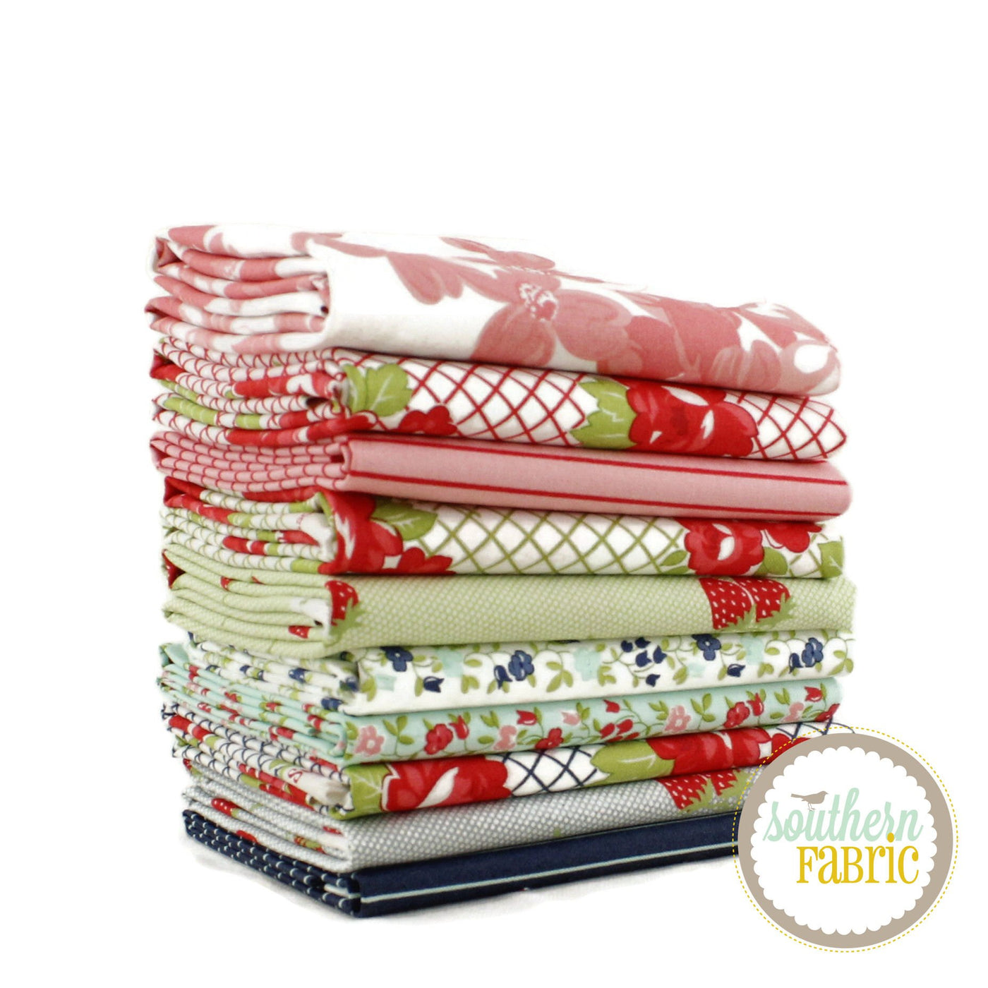 Sunday Stroll - Half Yard Bundle (Bonnie and Camille - Moda) 10 pcs