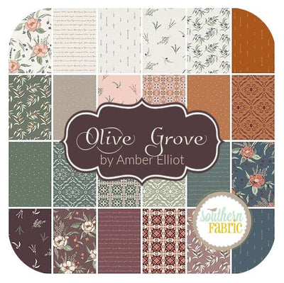 Olive Grove - Fat Quarter Bundle (24 pcs) by Amber Elliot for Riley Blake (FQ-16630-24)