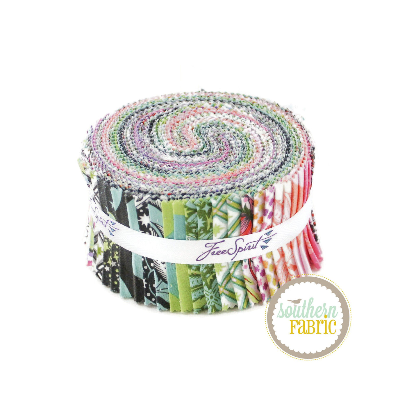 Roar Jelly Roll (40 pcs) by Tula Pink for Free Spirit (FB4DRTP.ROAR)