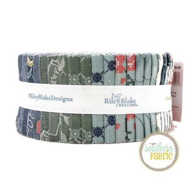 Afternoon Tea Jelly Roll (40 pcs) by Beverly McCullough for Riley Blake (RP-14030-40)