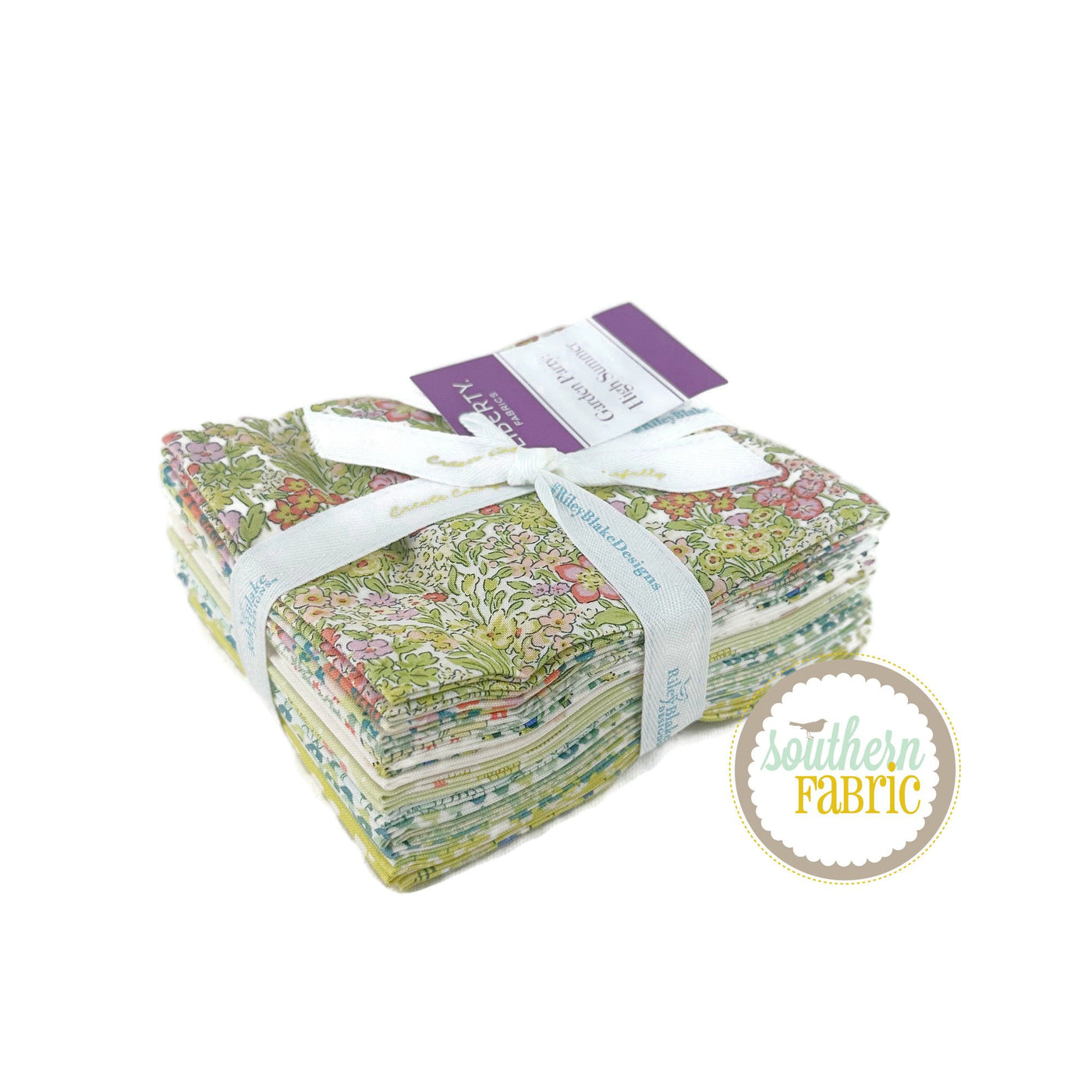 Garden Party High Summer Fat Quarter Bundle (12 pcs) by Liberty Fabrics for Riley Blake (FQ-LGARDENB-12)