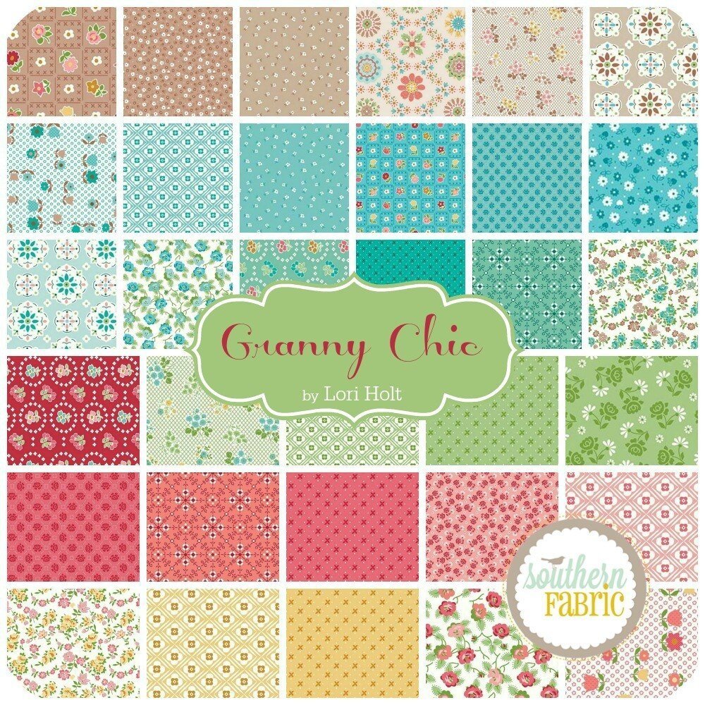 Granny Chic Fat Eighth Bundle (29 pcs) by Lori Holt for Riley Blake