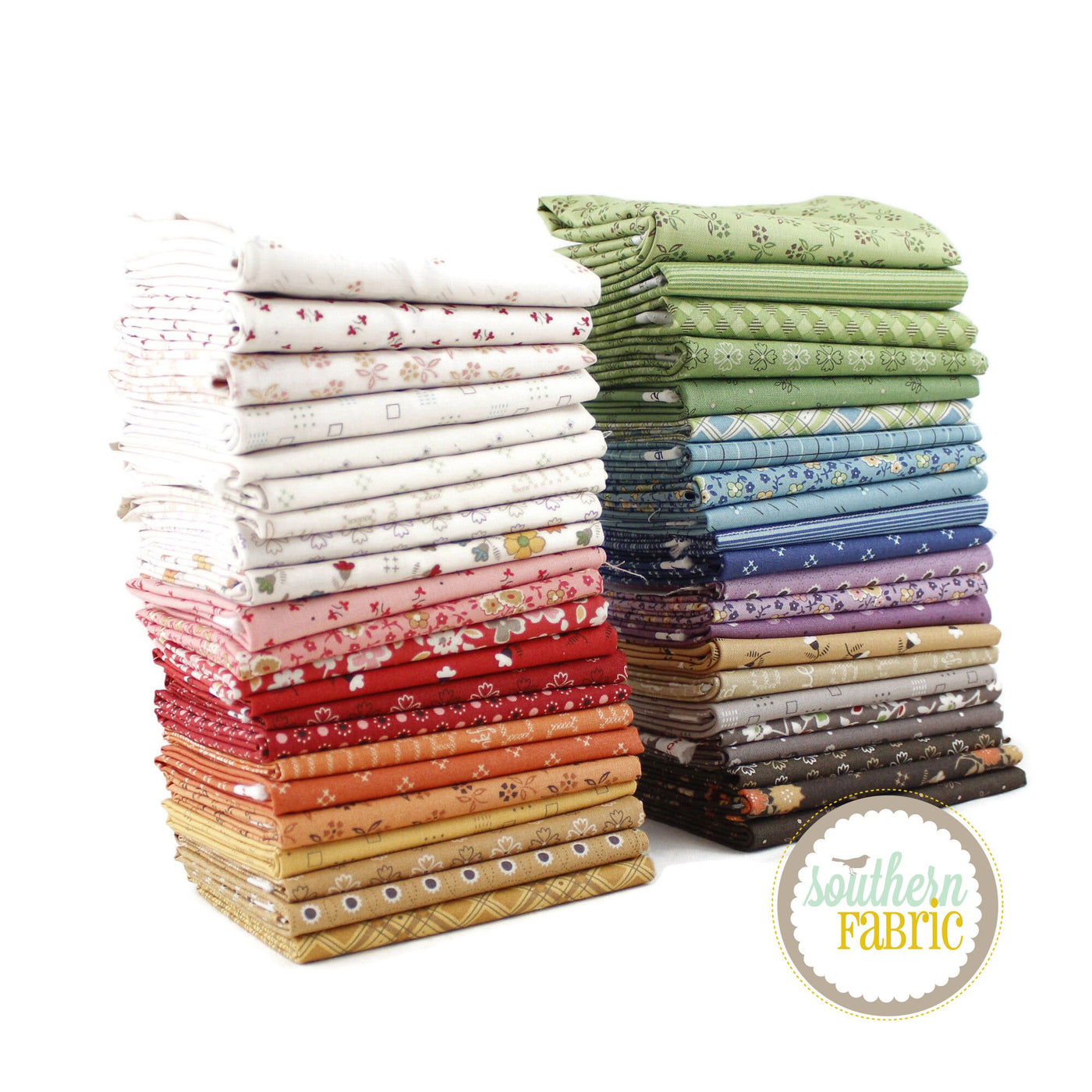 Autumn - Fat Quarter Bundle (45 pcs) by Lori Holt for Riley Blake (LH.AU.FQ)