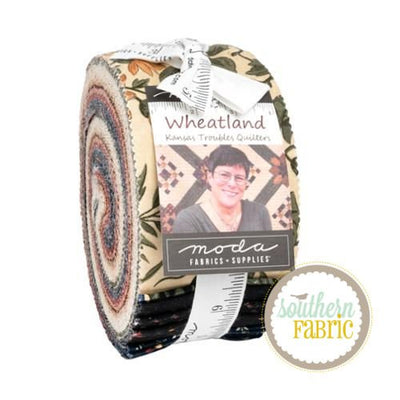 Wheatland - Jelly Roll (40 pcs) by Kansas Troubles for Moda (9790JR)