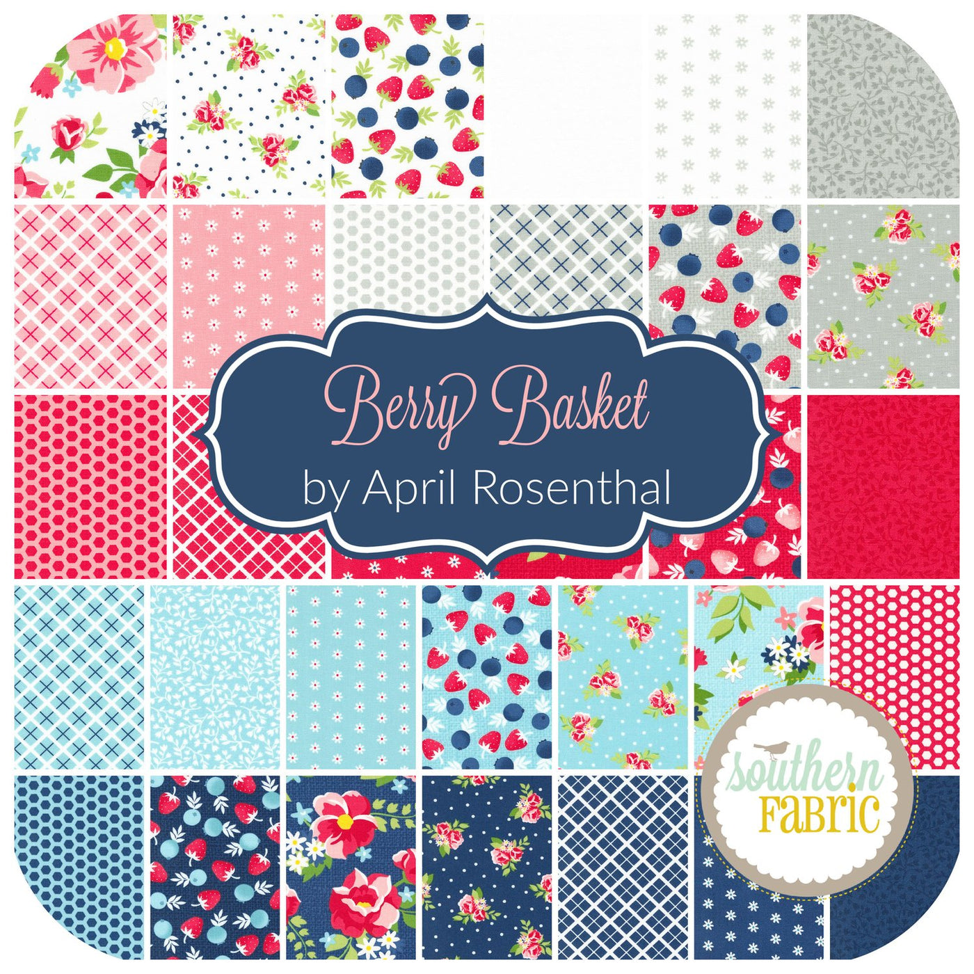 Berry Basket - Jelly Roll (April Rosenthal - Moda)