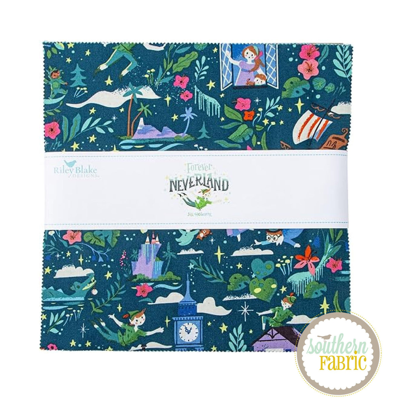 Forever Neverland - Layer Cake (42 pcs) by Jill Howarth for Riley Blake