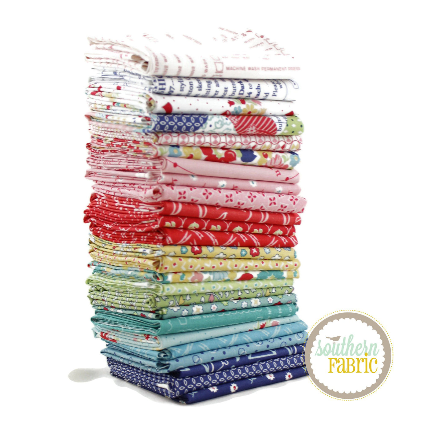 Vintage Happy 2 - Fat Eighth Bundle (Lori Holt - Riley Blake) 25 pcs