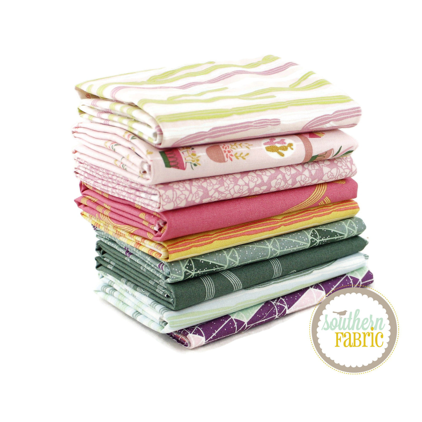 Arid Oasis - Fat Quarter Bundle (Melissa Lee - Southern Fabric) 9 pcs