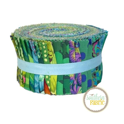  Tidal Classics Plus - Jelly Roll (40 pcs) by Kaffe Fassett for Free Spirit (FB4DRGP.TIDAL)