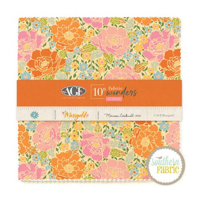 Marigold - Layer Cake (42 pcs) by Maureen Cracknell for Art Gallery Fabrics (10WMRG)