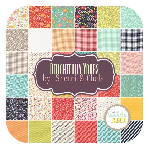 Delightfully Yours - Fat Quarter Bundle (36 pcs) by Sherri &amp; Chelsi for Moda (37700AB)