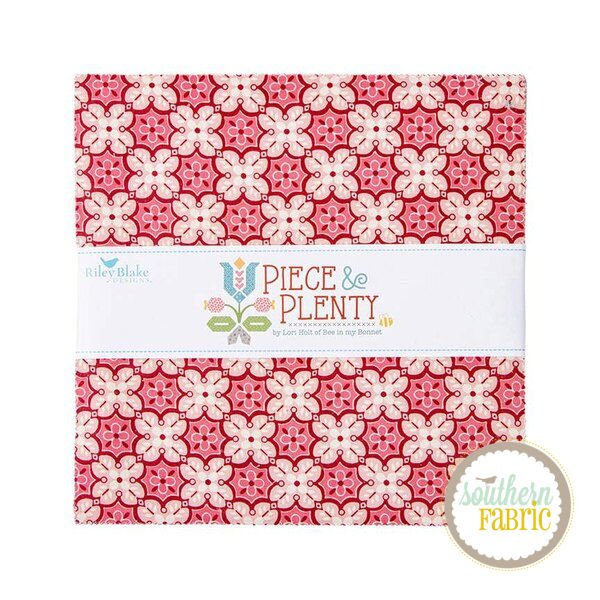 Piece & Plenty - Layer Cake (42 pcs) by Lori Holt for Riley Blake