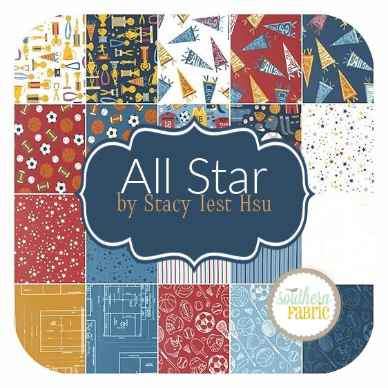 All Star - Jelly Roll (40 pcs) by Stacy Iest Hsu for Moda (20850JR)