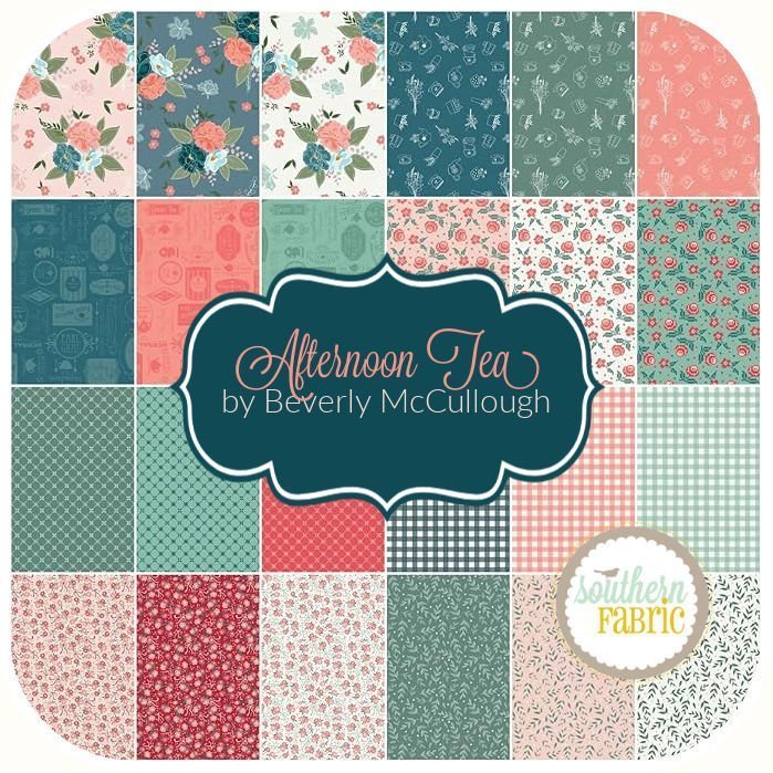 Afternoon Tea Jelly Roll (40 pcs) by Beverly McCullough for Riley Blake (RP-14030-40)