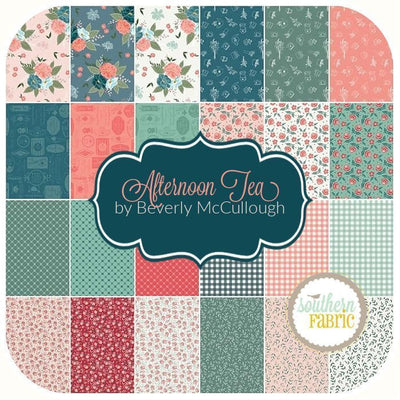 Afternoon Tea Jelly Roll (40 pcs) by Beverly McCullough for Riley Blake (RP-14030-40)