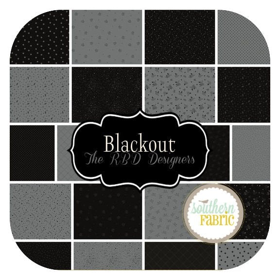 Blackout - Fat Quarter Bundle (21 pcs) by RBD Designers for Riley Blake (FQ-16240-21)