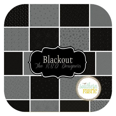 Blackout - Fat Quarter Bundle (21 pcs) by RBD Designers for Riley Blake (FQ-16240-21)