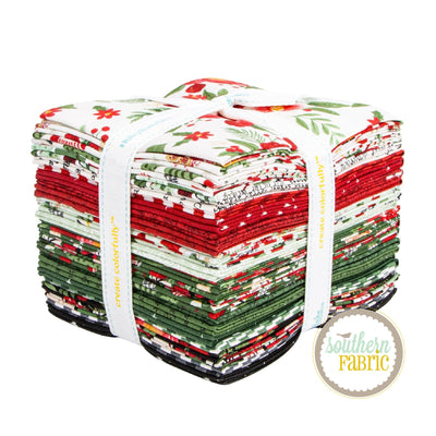 Charming Christmas - Fat Quarter Bundle (24 pcs) by Kelsey Carlson for Riley Blake (FQ-16350-24)