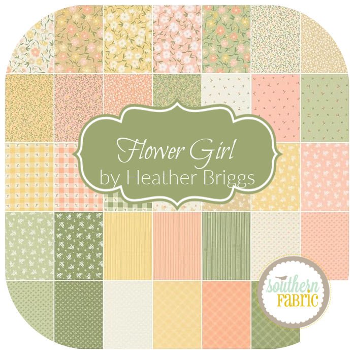 Flower Girl Layer Cake (42 pcs) by Heather Briggs for Moda (31730LC)