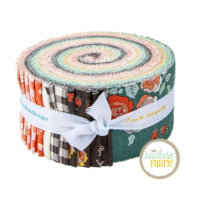 Sunsetridge - Jelly Roll (40 pcs) by Minki Kim for Riley Blake (RP-15730-40)