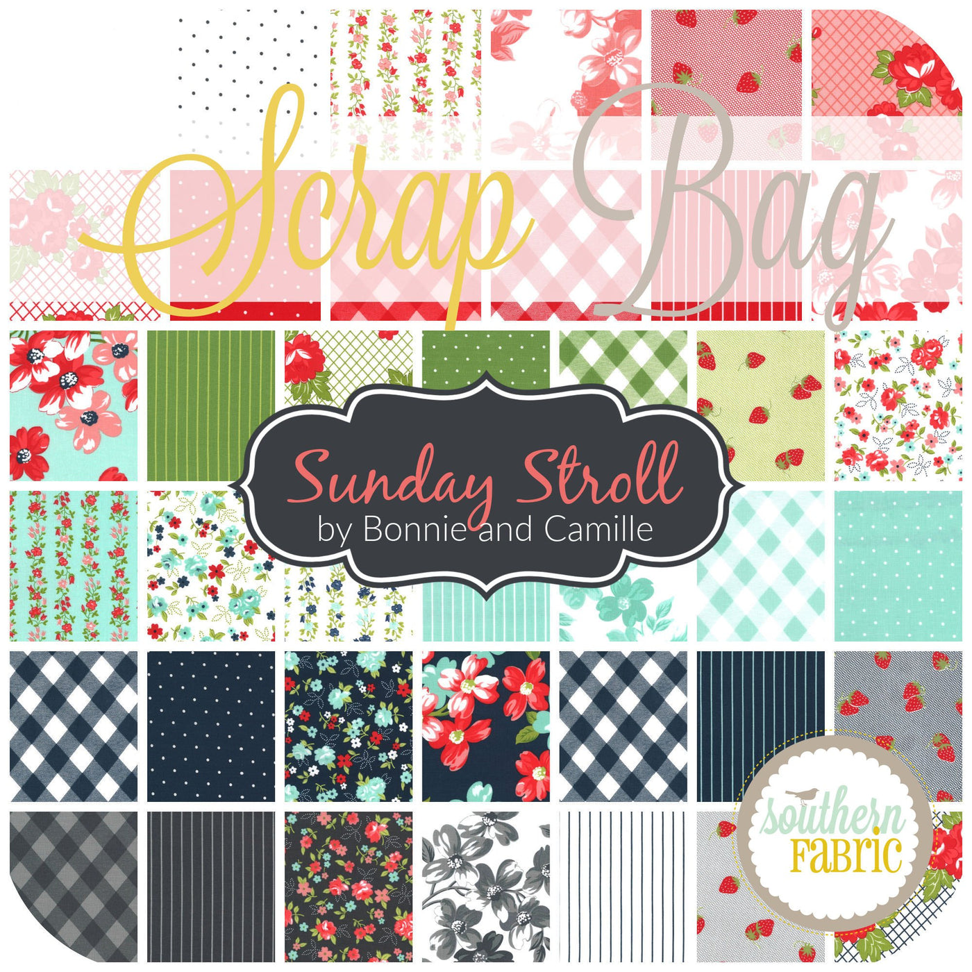 Sunday Stroll - Scrap Bag (Bonnie and Camille - Moda)