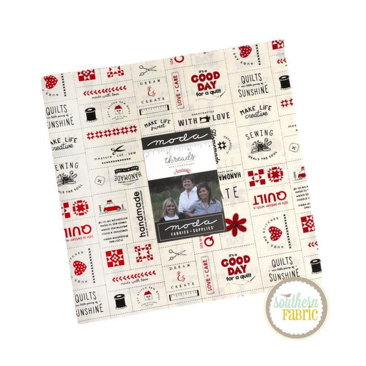 Threads - Layer Cake (42 pcs) by Sweetwater for Moda