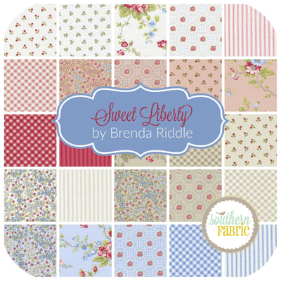 Sweet Liberty Jelly Roll (40 pcs) by Brenda Riddle for Moda (18750JR)