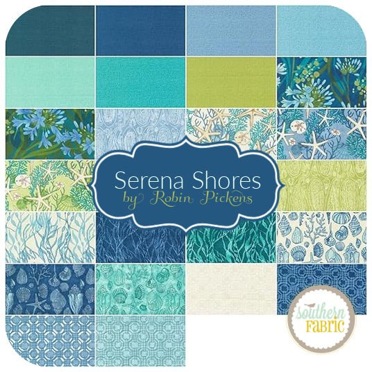 Serena Shores - Fat Quarter Bundle (26 pcs) by Robin Pickens for Moda