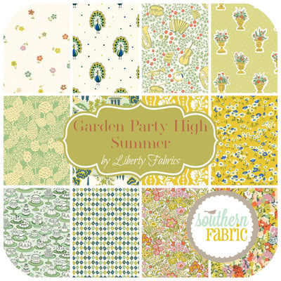 Garden Party High Summer Layer Cake (42 pcs) by Liberty Fabrics for Riley Blake (10-LGARDENB-42)