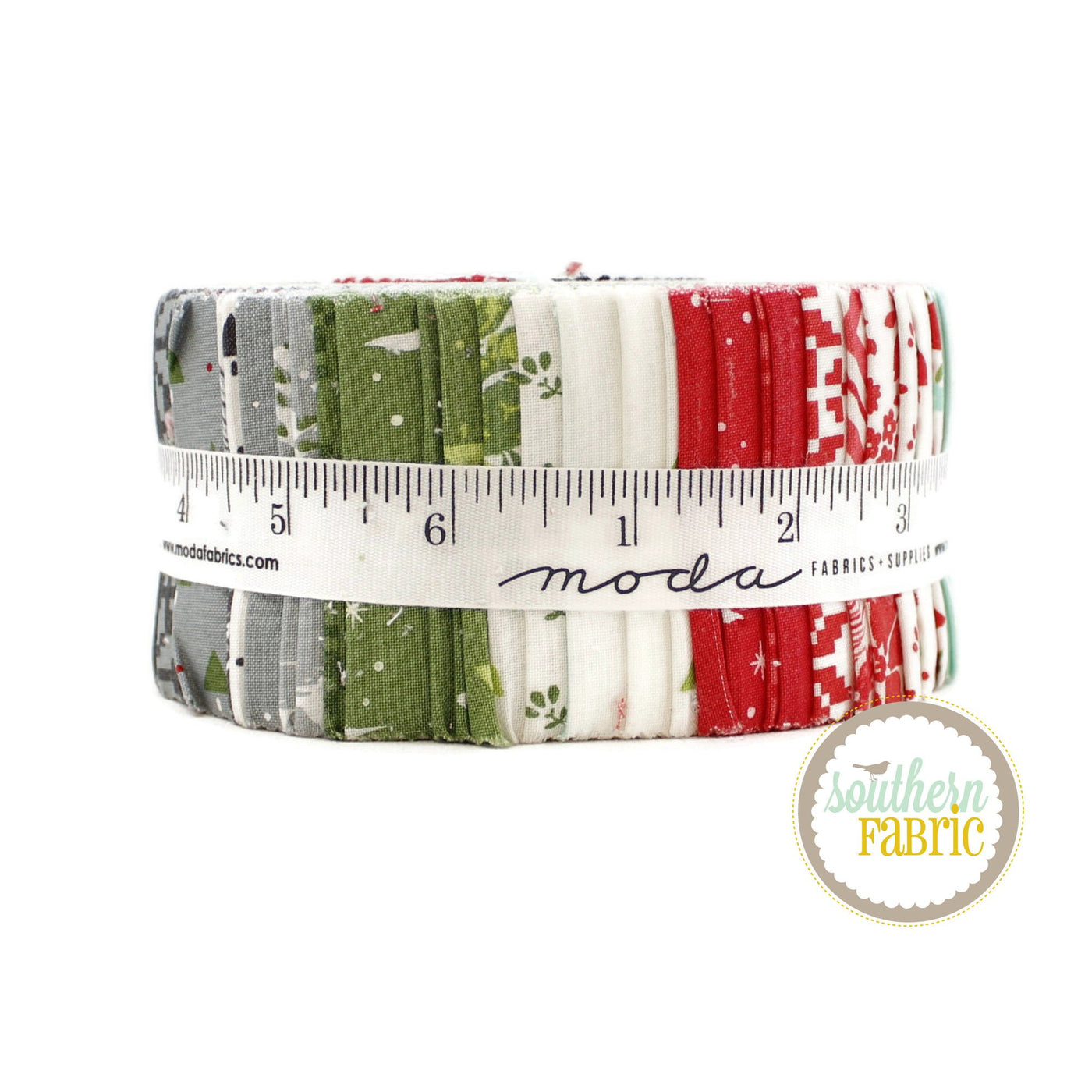 Merry Little Christmas Jelly Roll (40 pcs) by Bonnie and Camille for Moda