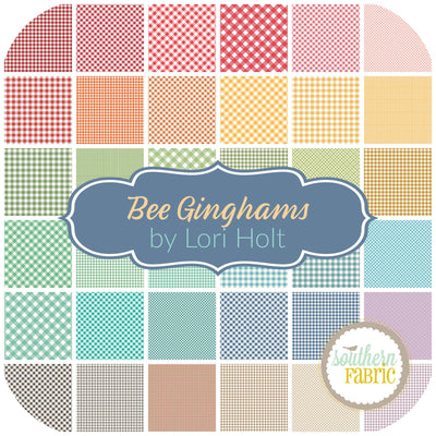 Bee Ginghams Fat Eighth Bundle (35 pcs) by Lori Holt for Riley Blake (LH.BG.F8)