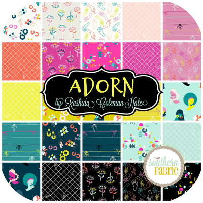 Adorn Fat Quarter Bundle (30 pcs) by Rashida Coleman Hale for Ruby Star Society + Moda