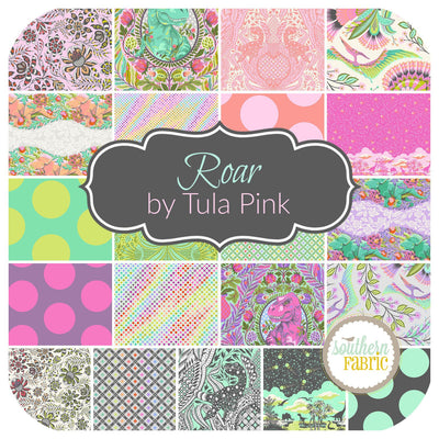 Roar Charm Pack (42 pcs) by Tula Pink for Free Spirit (FB6CPTP.ROAR)