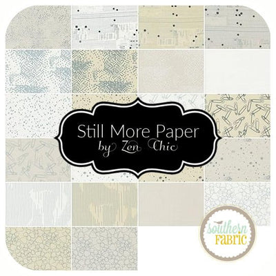 Still More Paper - Fat Quarter Bundle (22 pcs) by Zen Chic for Moda