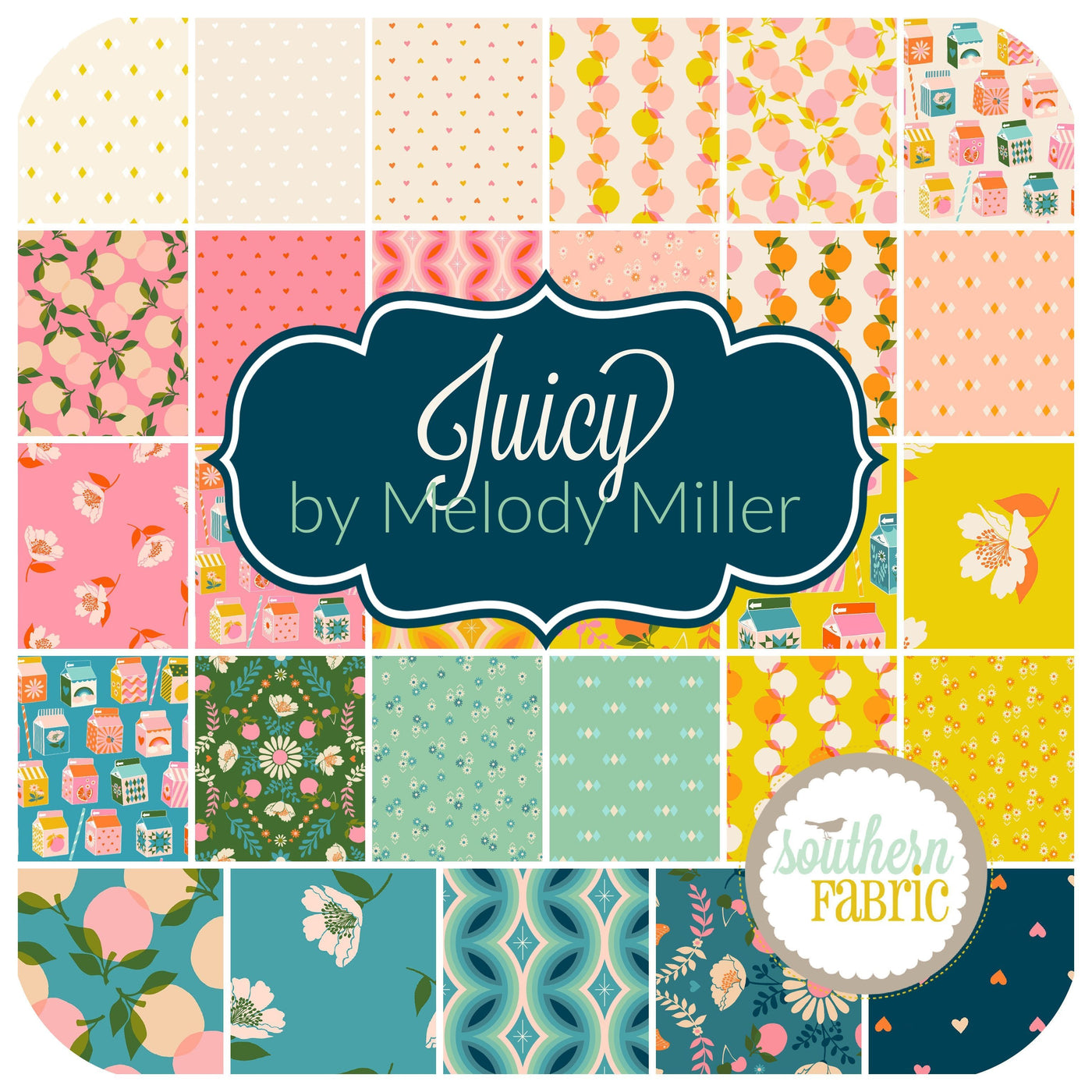 Juicy - Layer Cake (42 pcs) by Melody Miller for Ruby Star Society (RS0085LC)