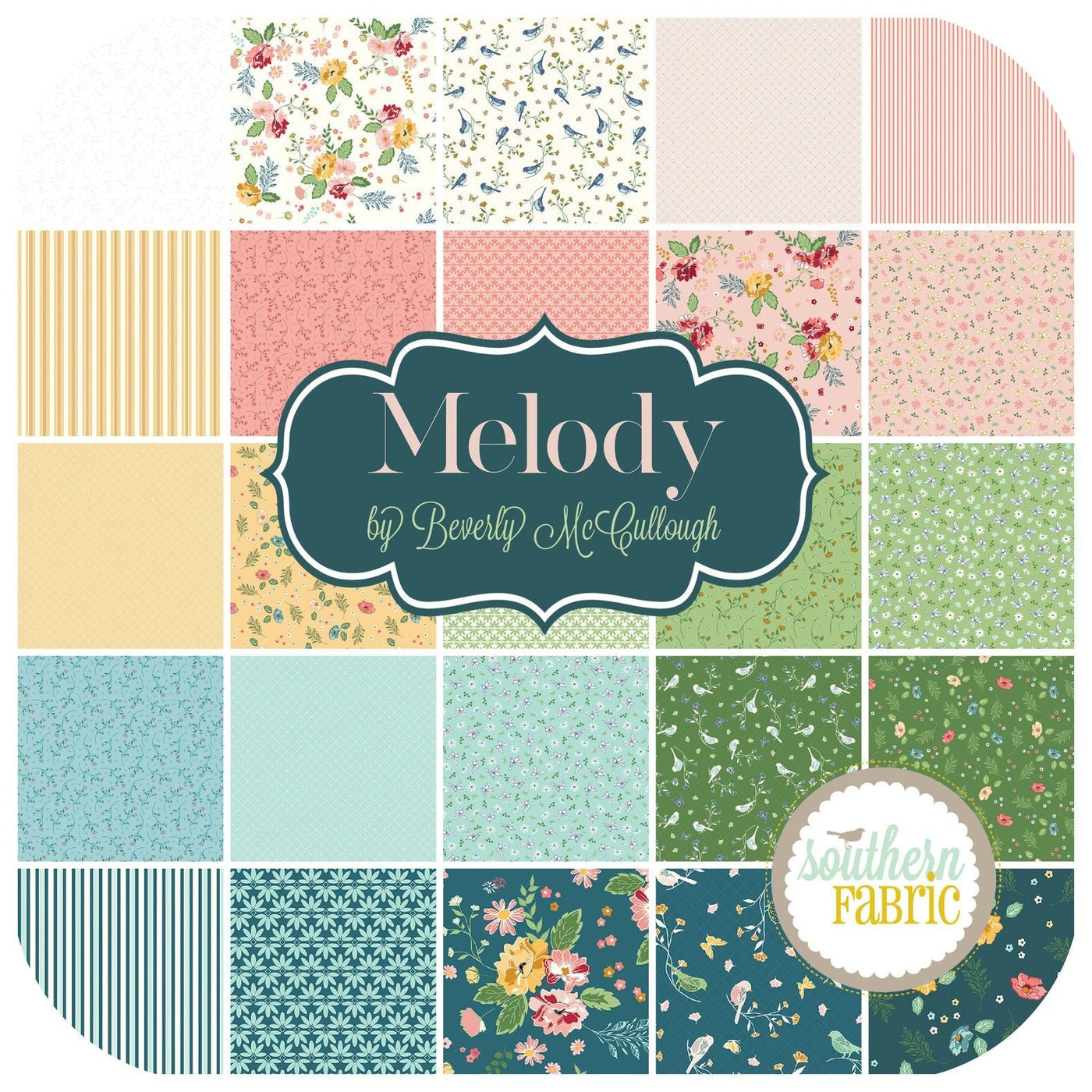 Melody - Jelly Roll (40 pcs) by Beverly Mccullough for Riley Blake (RP-15140-40)