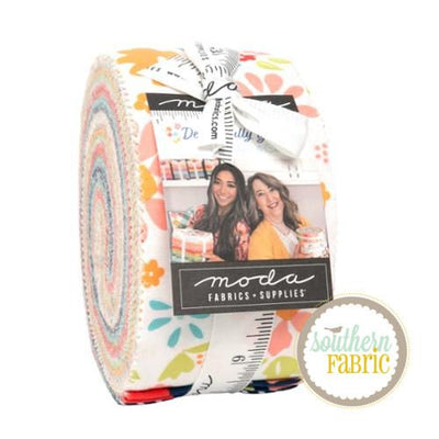 Delightfully Yours - Jelly Roll (40 pcs) by Sherri & Chelsi for Moda (37700JR)