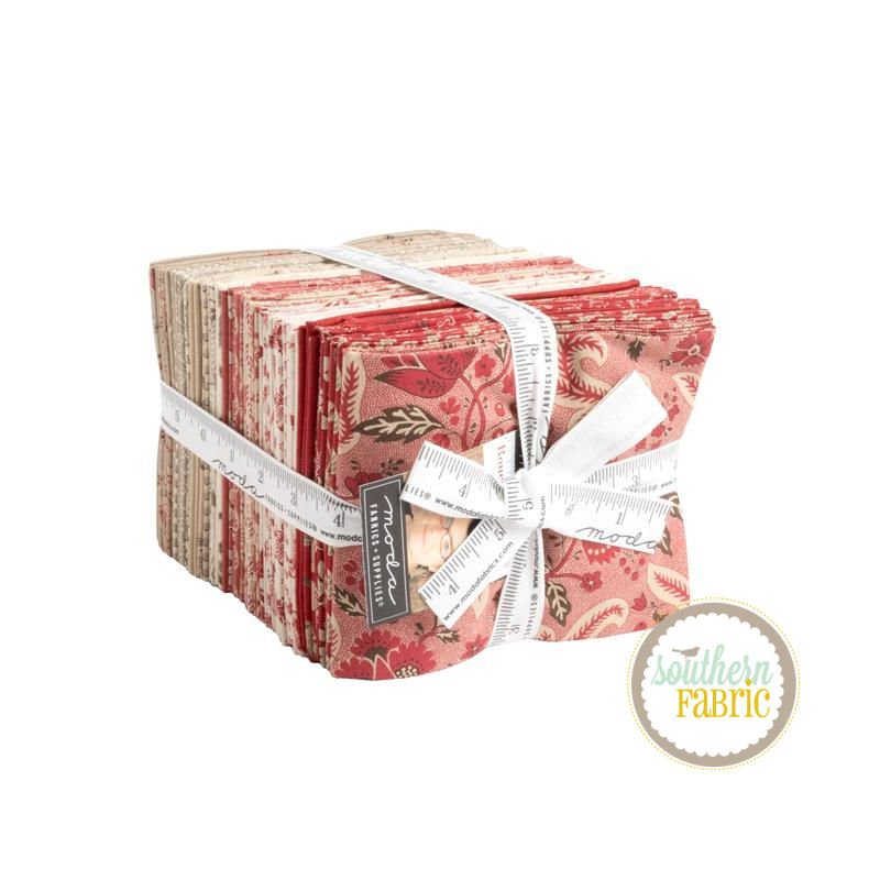 Rouenneries Trois - Fat Quarter Bundle (38 pcs) by French General for Moda