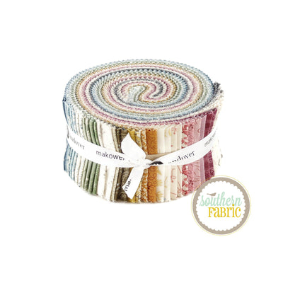 Sewing Basket Jelly Roll (40 pcs) by Laundry Basket for Andover (2S-SB-X)