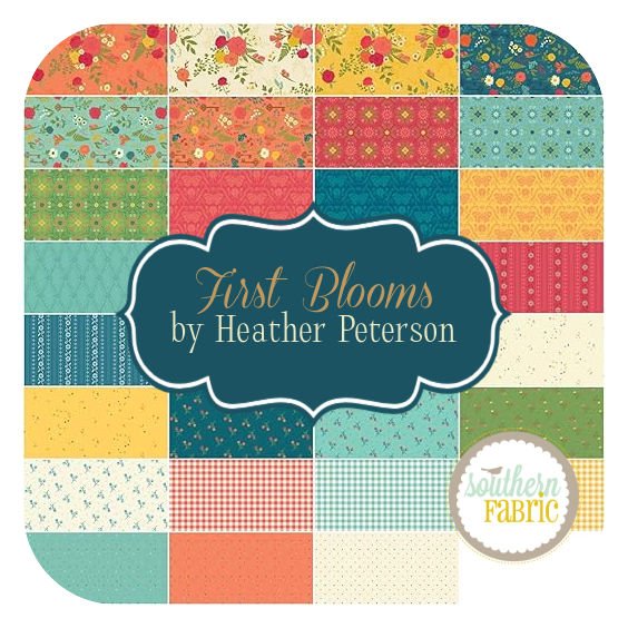 First Blooms - Layer Cake (42 pcs) by Heather Peterson for Riley Blake (10-16320-42)